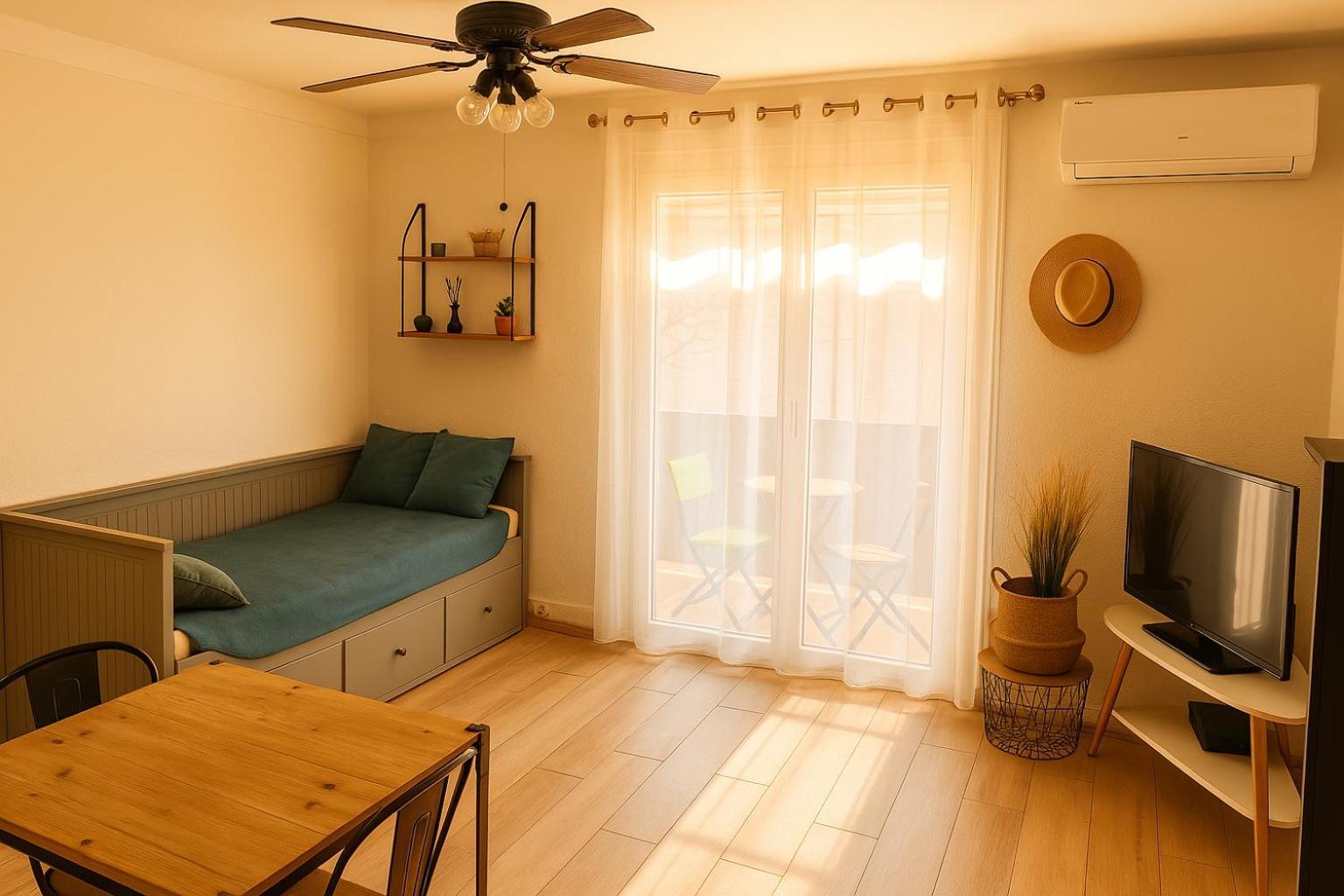 "Cosy" Appartement Confort De 50M2 A 150M De La Mer Et Du Centre Ville, Parking Gratuit Canet-en-Roussillon Exterior foto